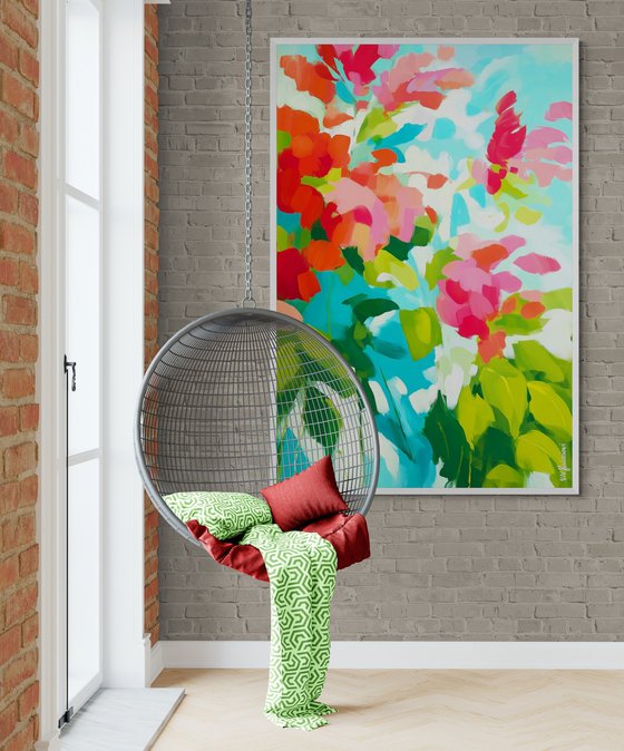 The rays touch the leaves #9