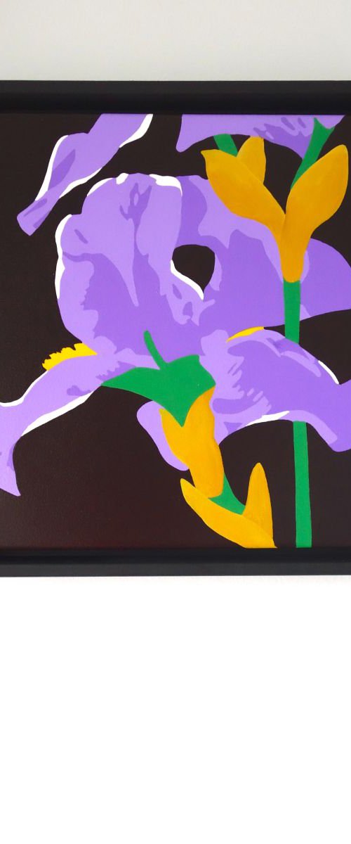 Bearded Iris by Susan Porter