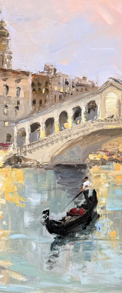 Venice. Rialto Bridge. by Irina Alexandrina