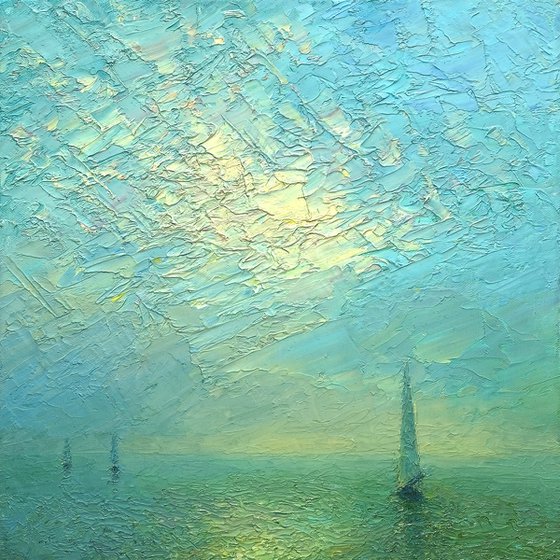 Evening sea