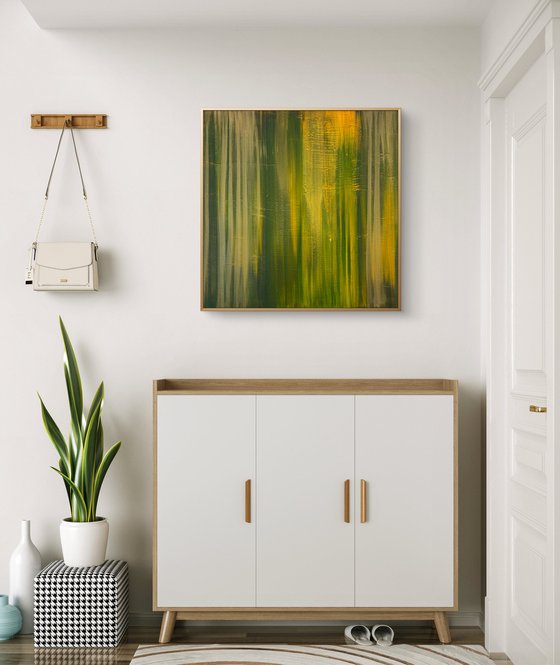 Stream of Light 70x70x2 cm