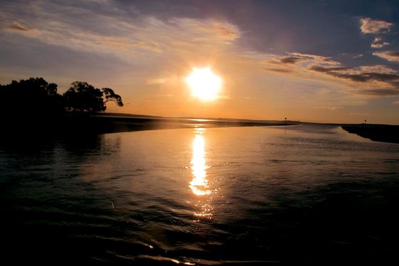 SUNSET FRASER ISLAND NO:2 (Limited edition  1/50) 18" X12"