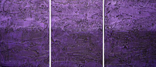 Purple Infatuation 2 54 x 24 " by Stuart Wright