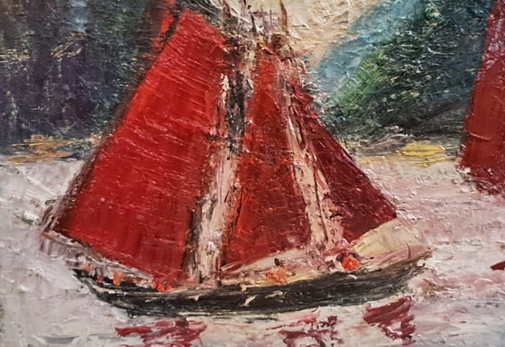 Galway hookers  in Connemara