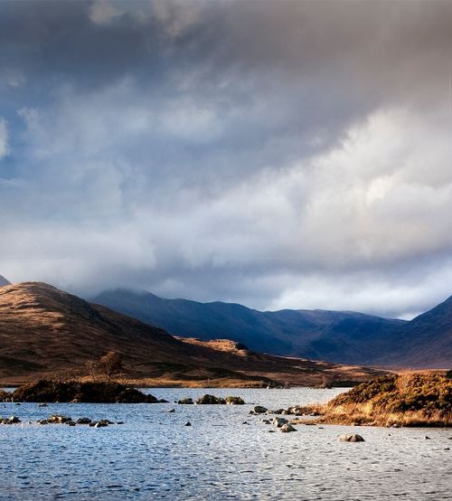 Loch n Achlaise by DAVID SLADE