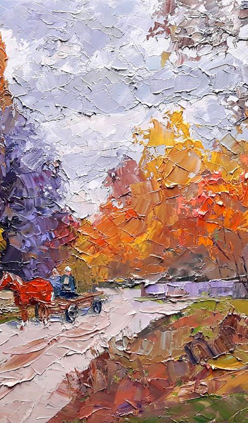 Autumn Evening by Boris Serdyuk