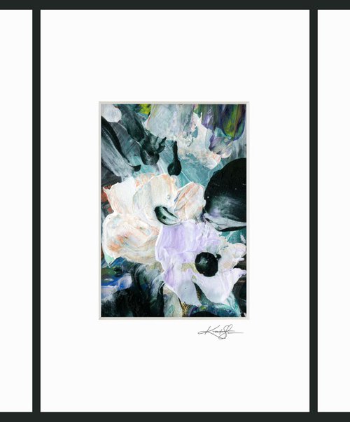 Blossoms Of Love Collection 1 - 3 Floral Paintings by Kathy Morton Stanion by Kathy Morton Stanion