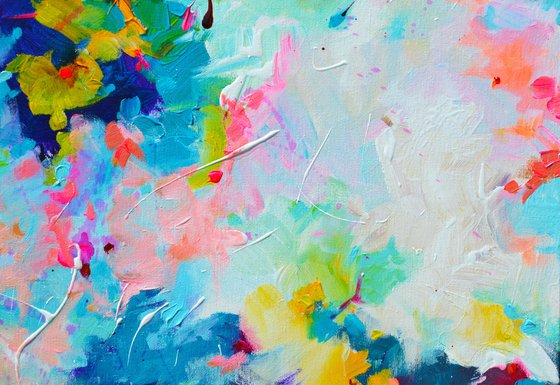 Abstract Dreamscape Flowering Woodland