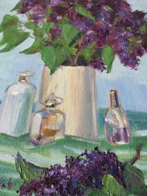 Still life with lilac