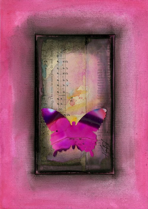 Butterfly Collage 9 by Kathy Morton Stanion