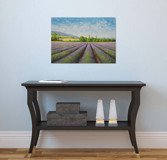 Landscape with lavender