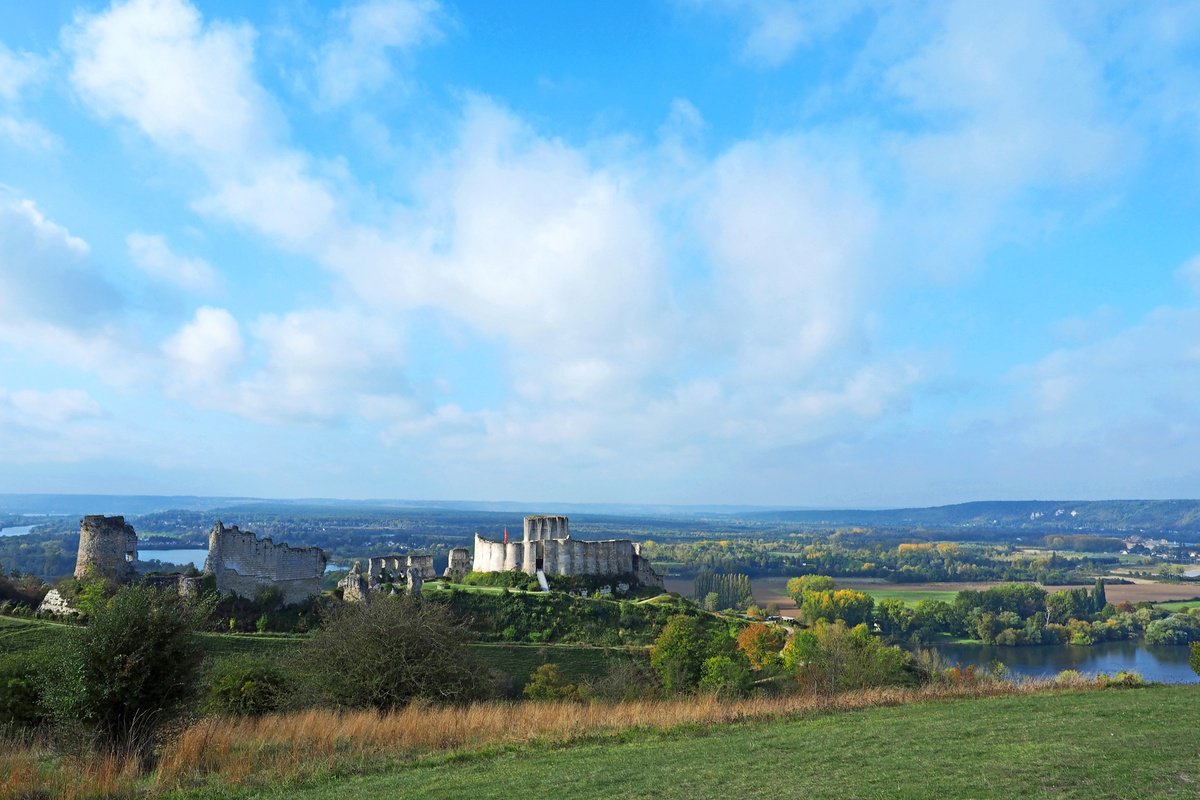 Chateau Gaillard, Normandy by Alex Cassels