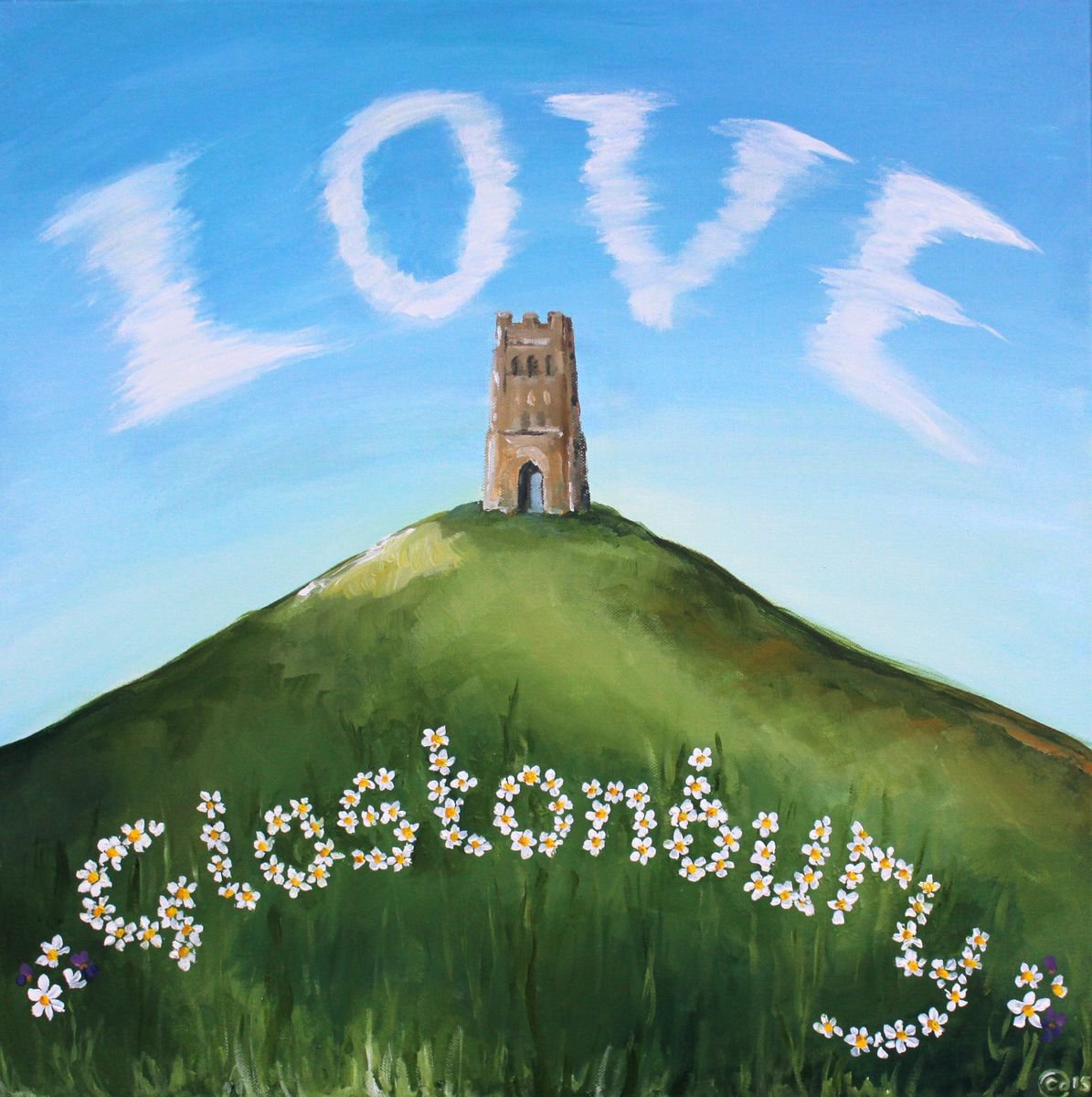Love Glastonbury by Charlie Davies