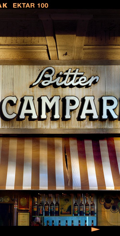 Bitter Campari Sign by Richard Heeps