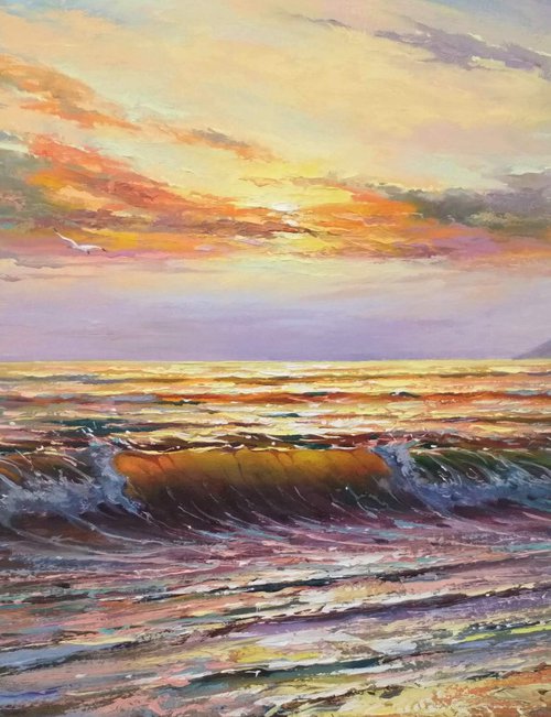 Morning seascape 01 by Andrej  Ostapchuk