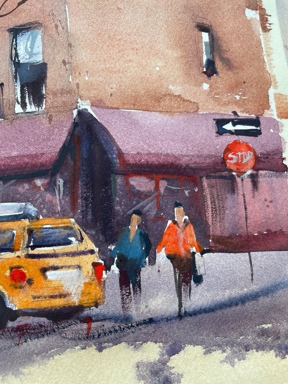 New York Street Painting