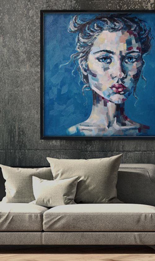 oil painting Aphrodite by Karolina Masiewicz Zawisza