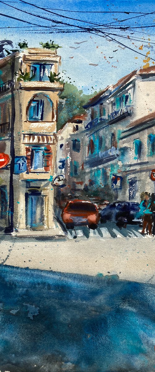 Italian Street 3 by Valeria Golovenkina