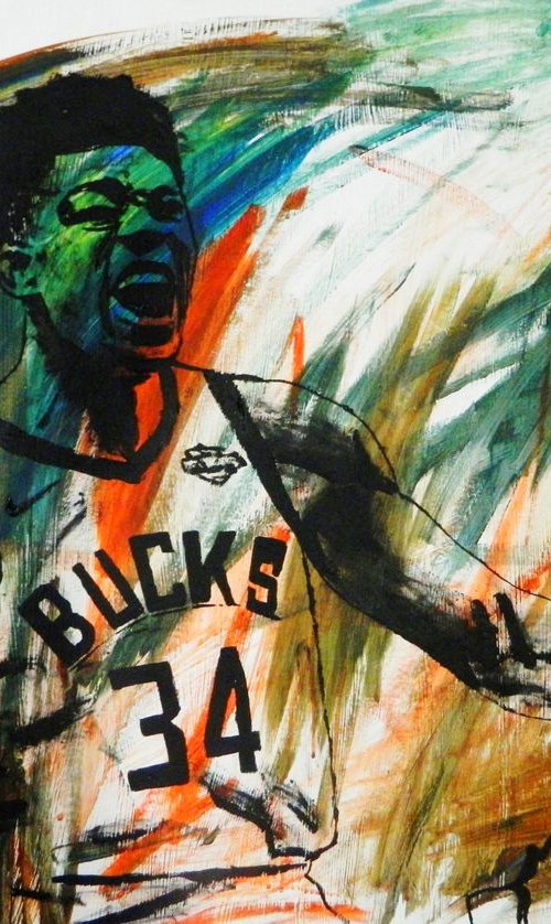 Giannis Antetokoun by Valera Hrishanin