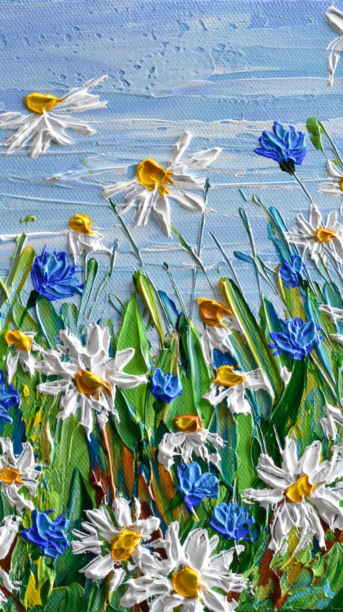 Field of Daisies by Olga Tkachyk