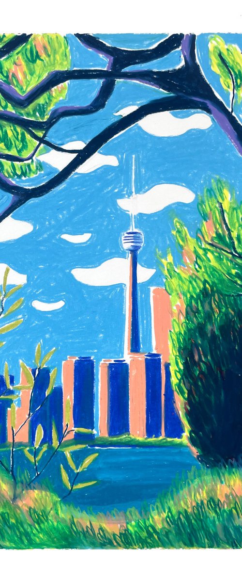 Toronto Skyline by louis blondé