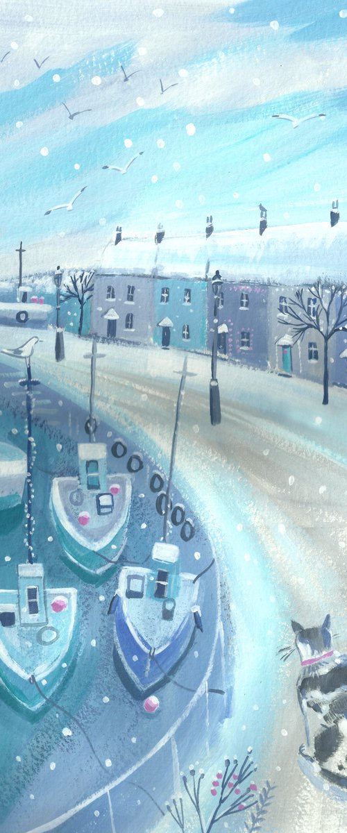 Winter Harbour by Mary Stubberfield