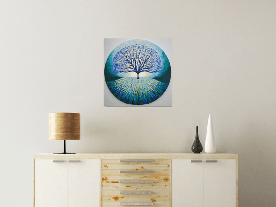 Shimmering Tree of Light