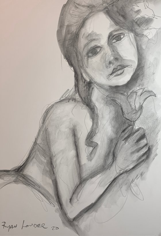 Portrait Of A Woman 14x18