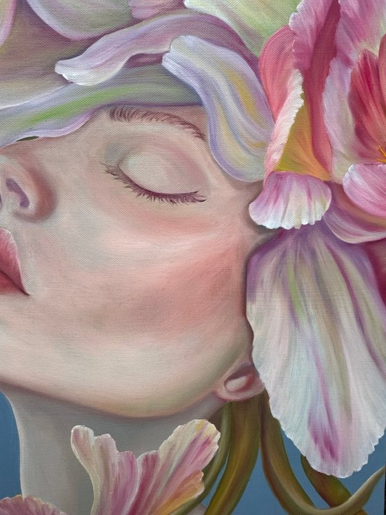 In floral tenderness