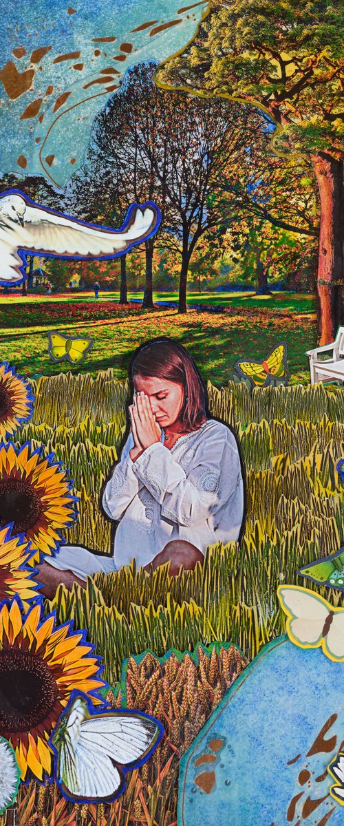 Whispers of a grounded prayer by Emma Mullender