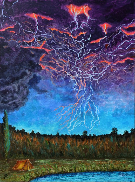 Tango of Lightning, 60*80