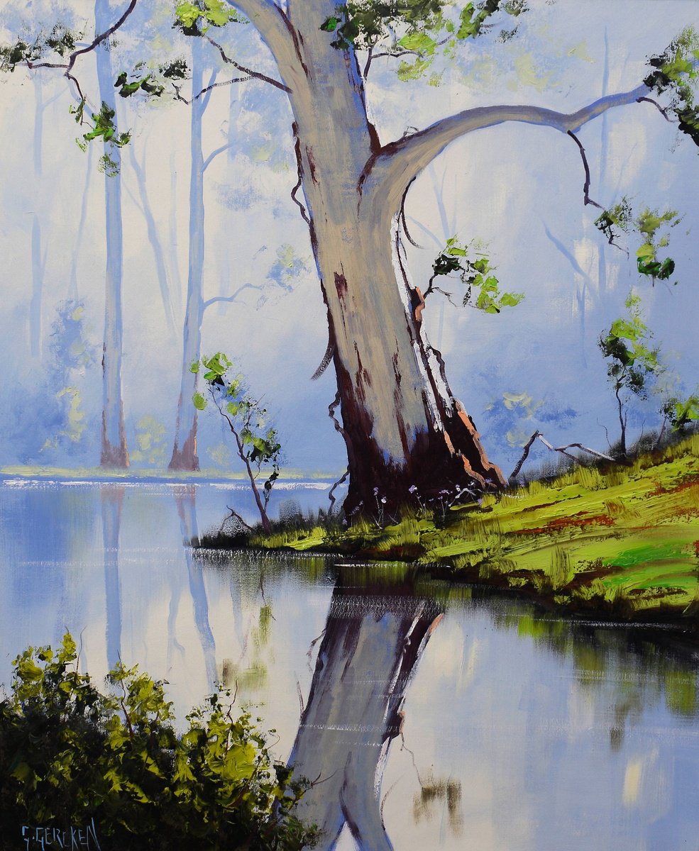 Australian river gum tree by Graham Gercken