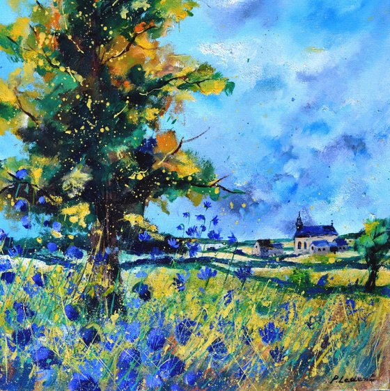 Oak in summer in Foy