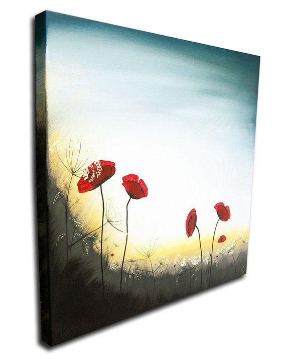 Dusk Poppies