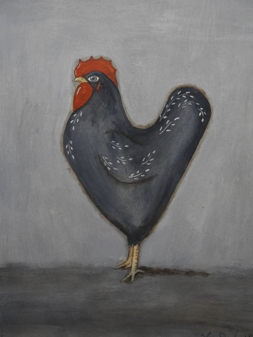 The freak rooster by Silvia Beneforti