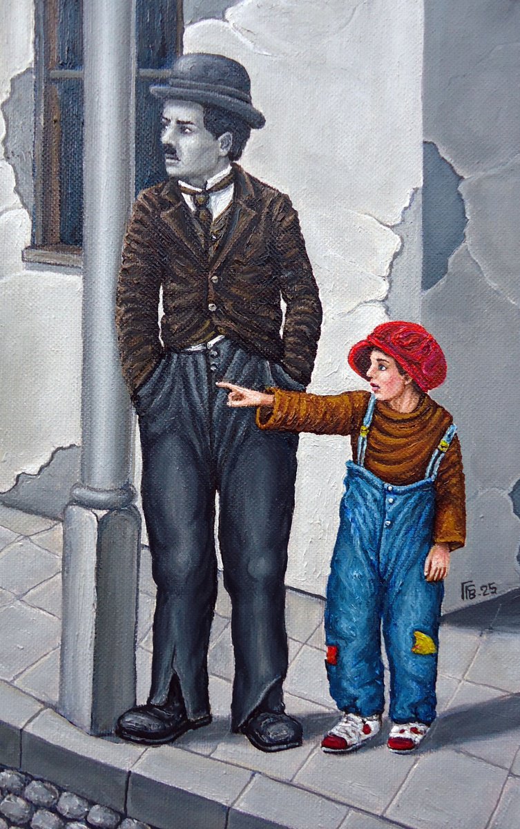 Photorealistic Portrait Oil Painting By Grigor Velev, 8 X 13, Where?, Original Artwork