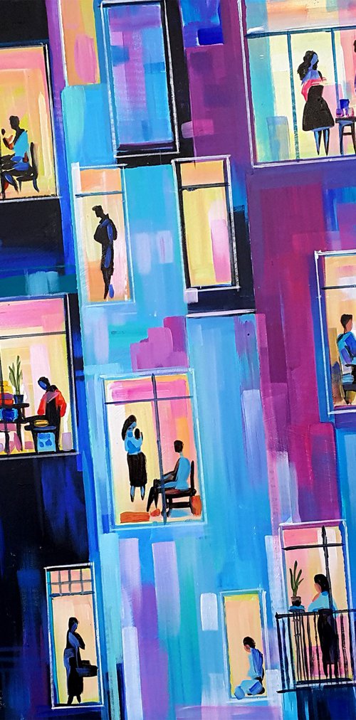 Windows of the City by Trayko Popov