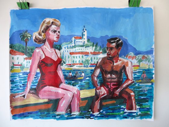 Cannes -conversation with a Princess