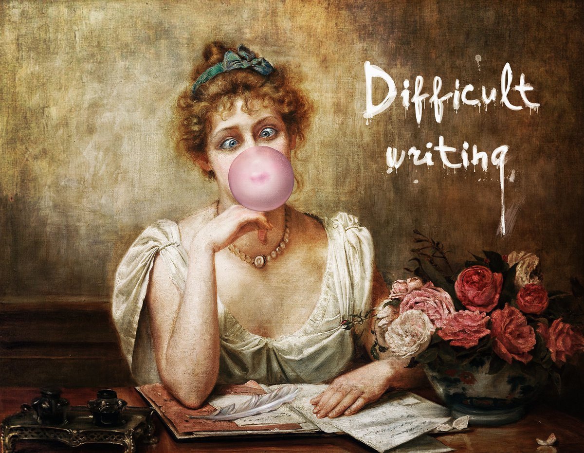 Difficult writing by Yuliia Savenko