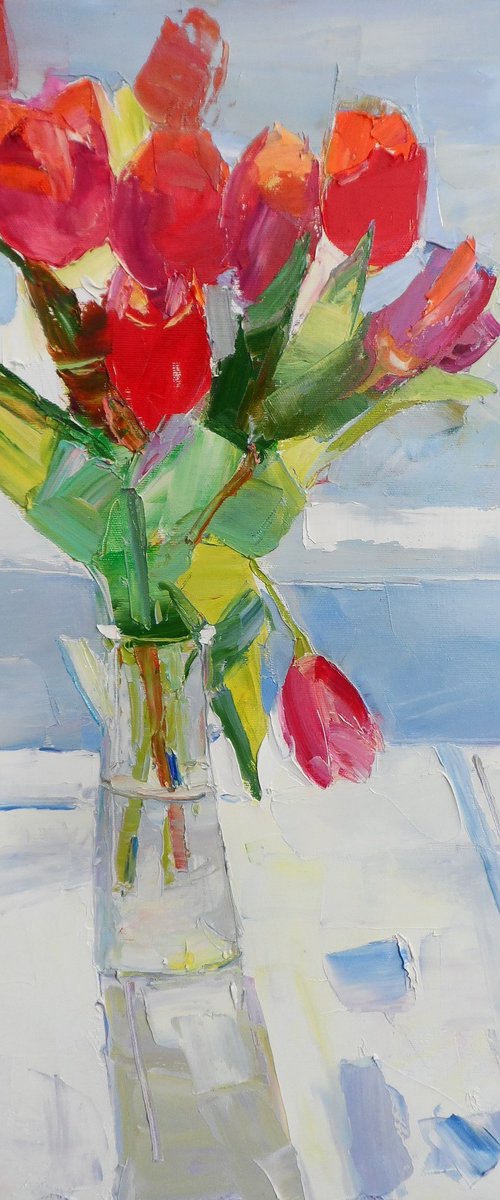 " Tulips" by Yehor Dulin