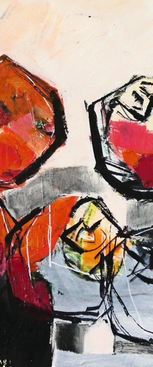 Five Red Apples : An Abstract Study by Irene Wilkes