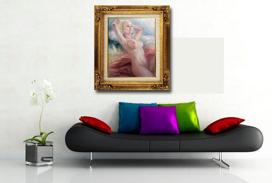 Nude Lady Painting #3