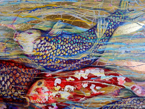 Koi Fish and the Swift Current of the Golden River