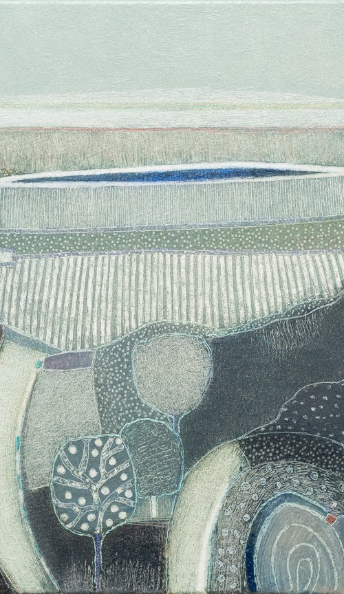 Under infinite greys by Rob van Hoek