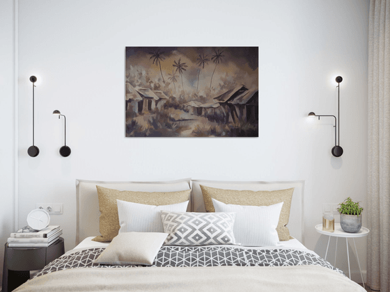 Beauty in Ashes Landscape painting