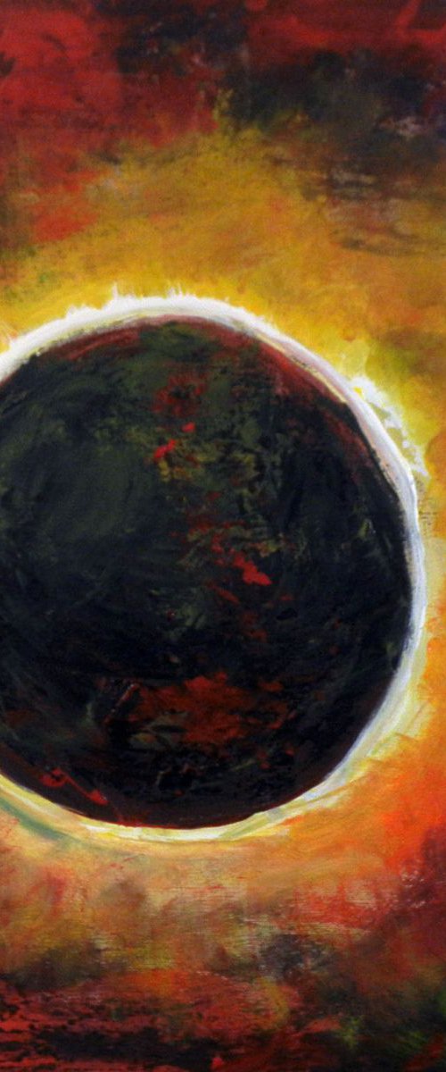 Solar Eclipse - 20x16 by BenWill