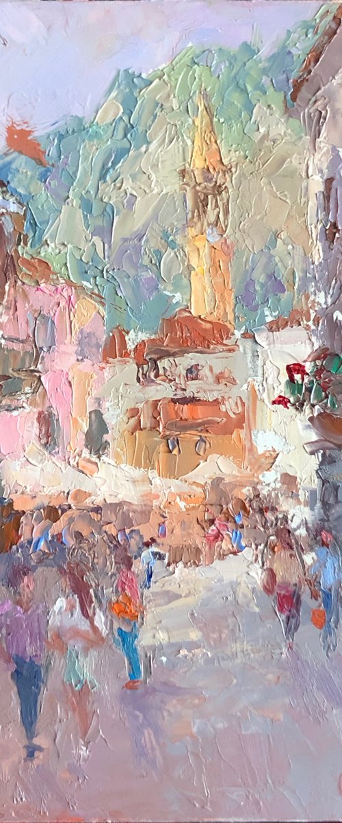Down the Street by Oksana Johnson