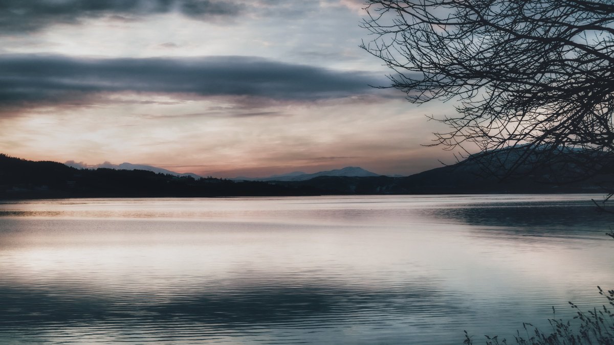 Impressionistic Landscape Photograph By Karim Carella, 35 X 25", Nordland #2, Original Artwork