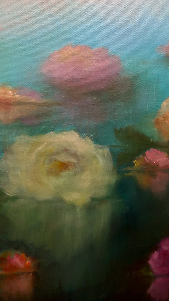 Roses Reflecting