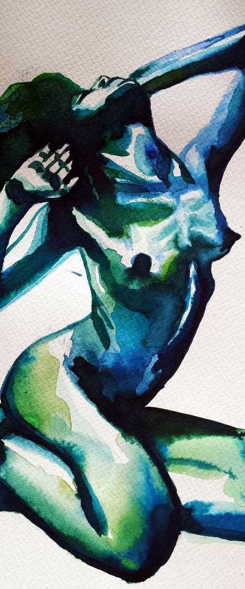 Water woman by Nevena Kostić